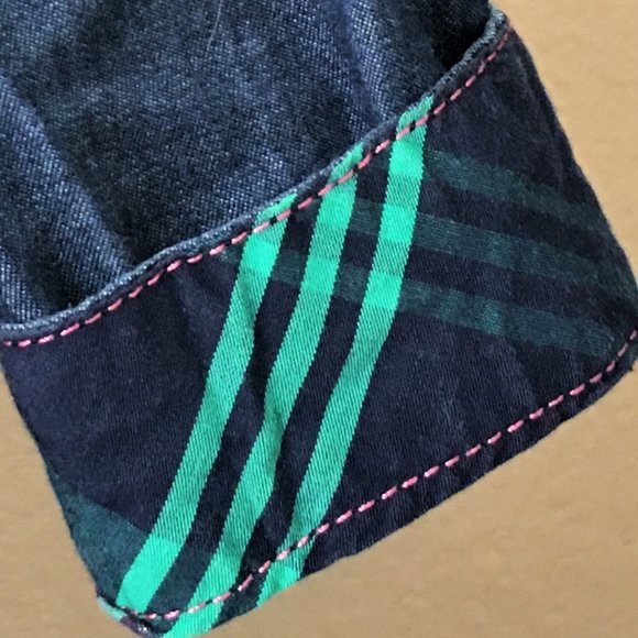 TOMMY HILFIGER Long-Sleeve Denim Dress   6-9M - Picture 6 of 10